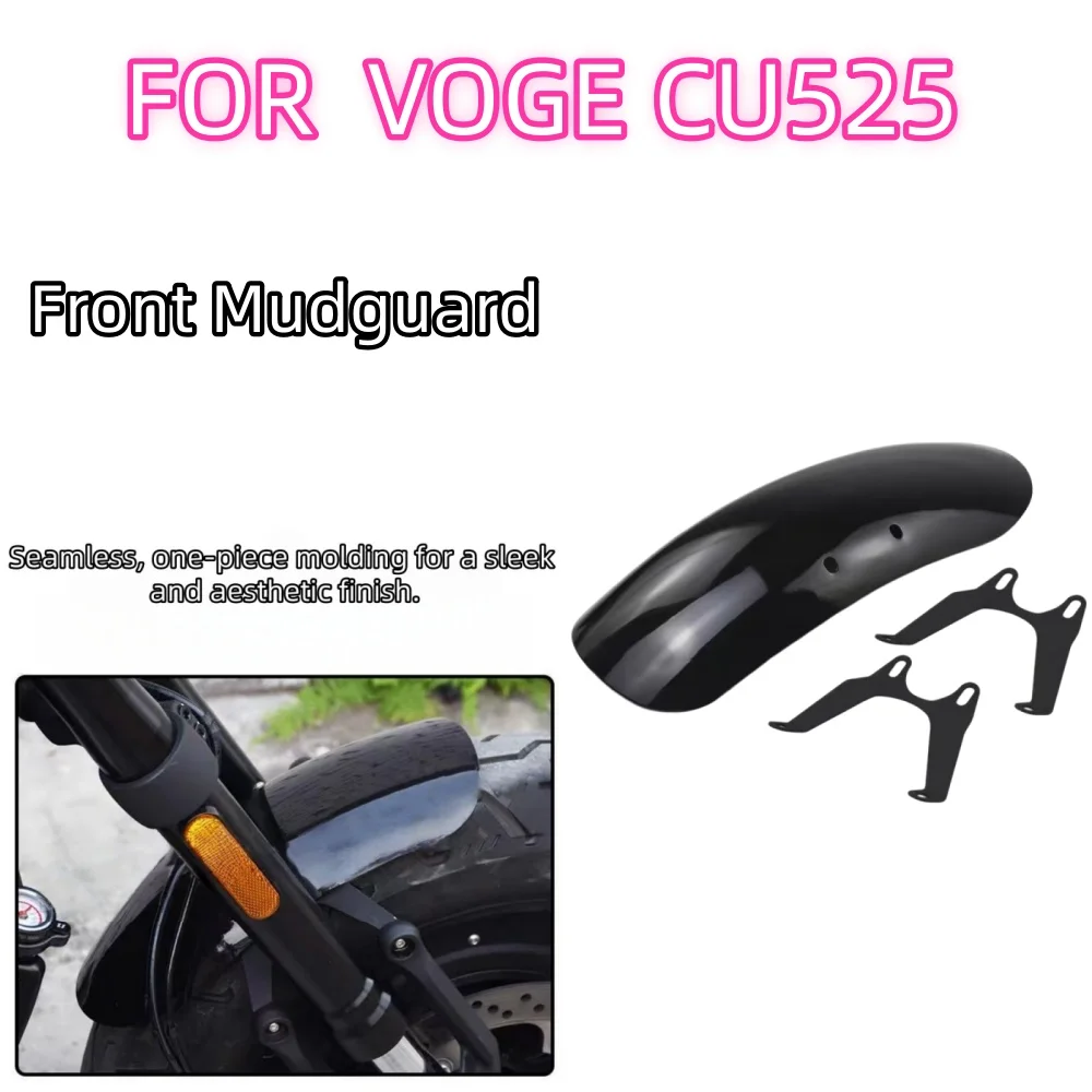 Extended mudguards fender for VOGE CU525 front short mud tile 525CU 525 CU voge cu525