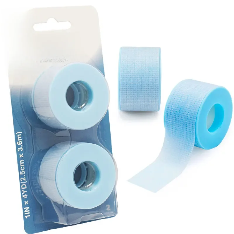 Nouveau ruban médical respirant et facile à déchirer/papier de soie blanc sous les patchs fourniture d'extension de cils ruban d'extension de cils
