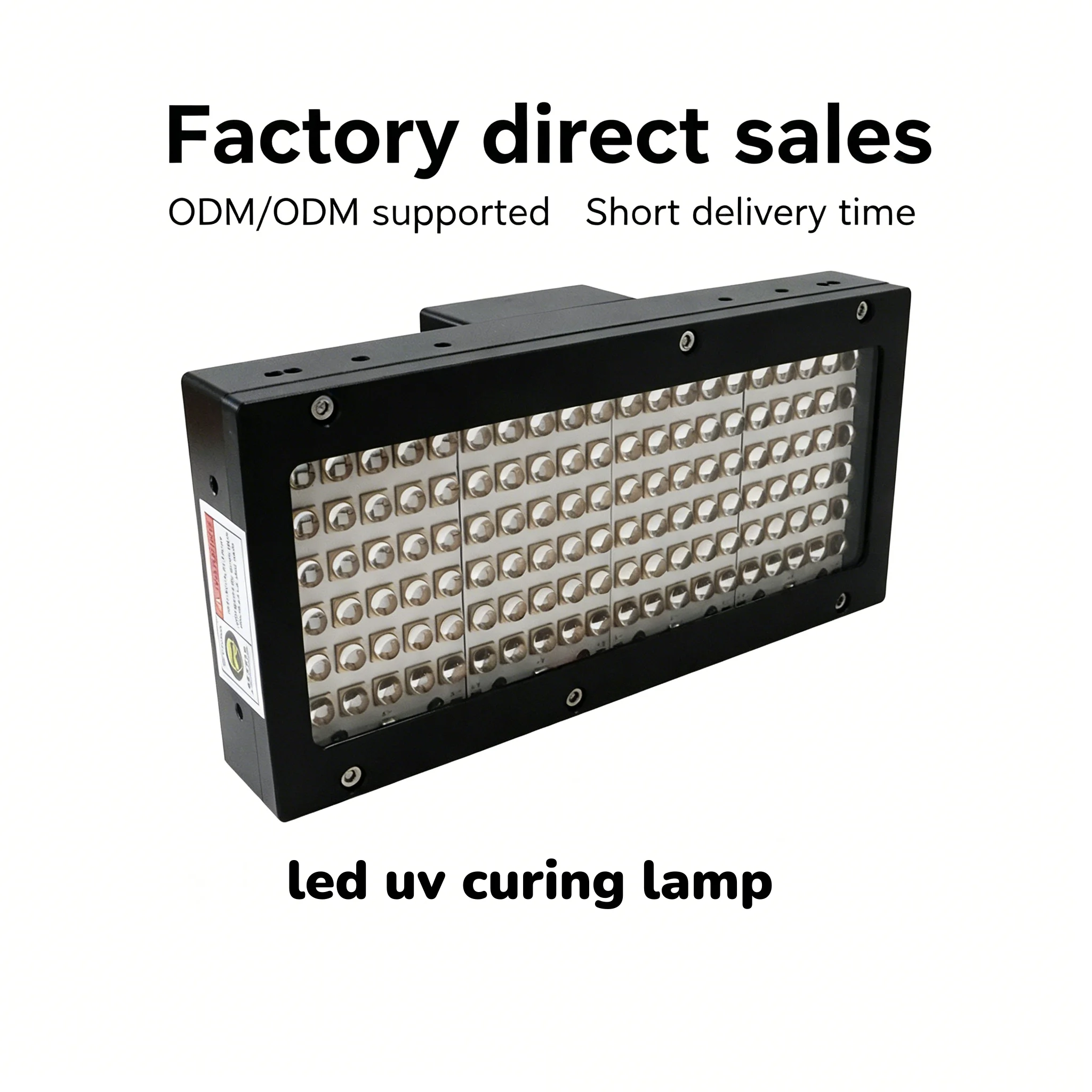 167*62mm LED UV Curing Lamp 20-22W/cm2 for Inkjet Pre Curing UV Glue Shadowless Glue LCD Screen Edge Sealing FPC Circuit Board