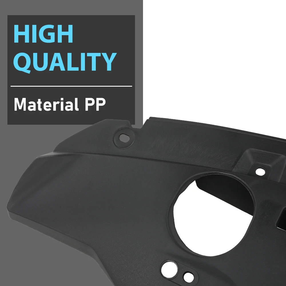 Couvercle de Support de radiateur supérieur adapté pour Honda Cr-V Ho1224105 2010 2011 71141Swa000 Pp noir, accessoires de voiture robustes et durables
