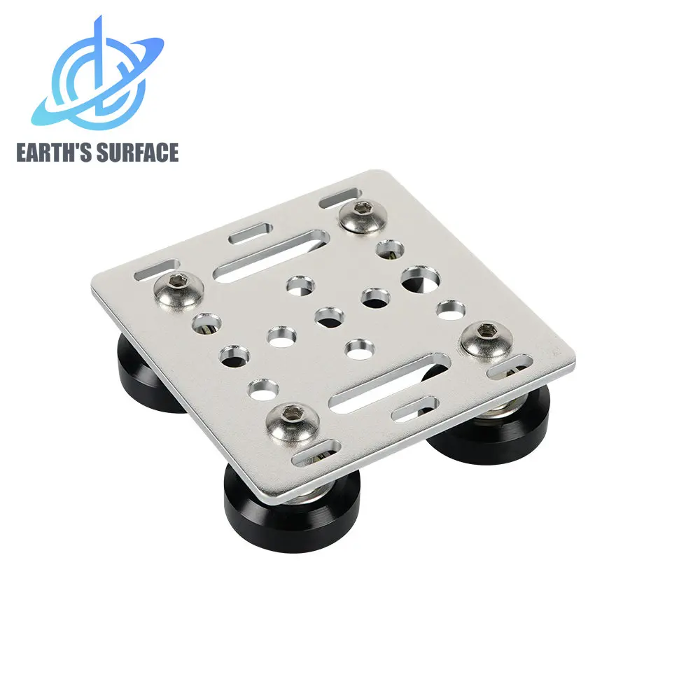 DB-3D Printer Parts Openbuilds V Gantry Plate Set Special Slide Plate Pulley For 3D Printer 2020 /2040 V-Slot Aluminum Profiles