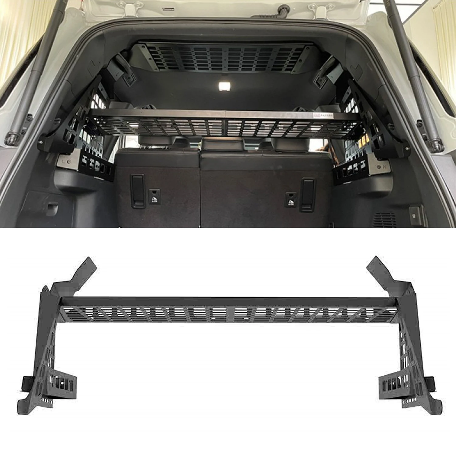 For Toyota Land Cruiser Prado LC250 2024 2025 Modular Storage Panel Shelf Rear Trunk Luggage Molle Panel For Lexus GX 550