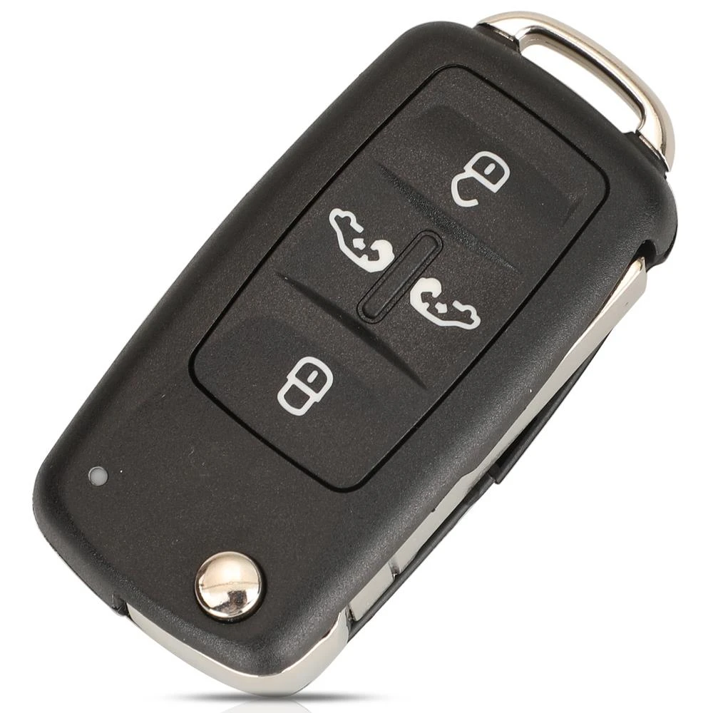 7N0837202K/F/AE Remote Key 315/433mhz Transporter ID48 NON-KEYLESSGO Chip For VW Sharan Multivan Caravelle