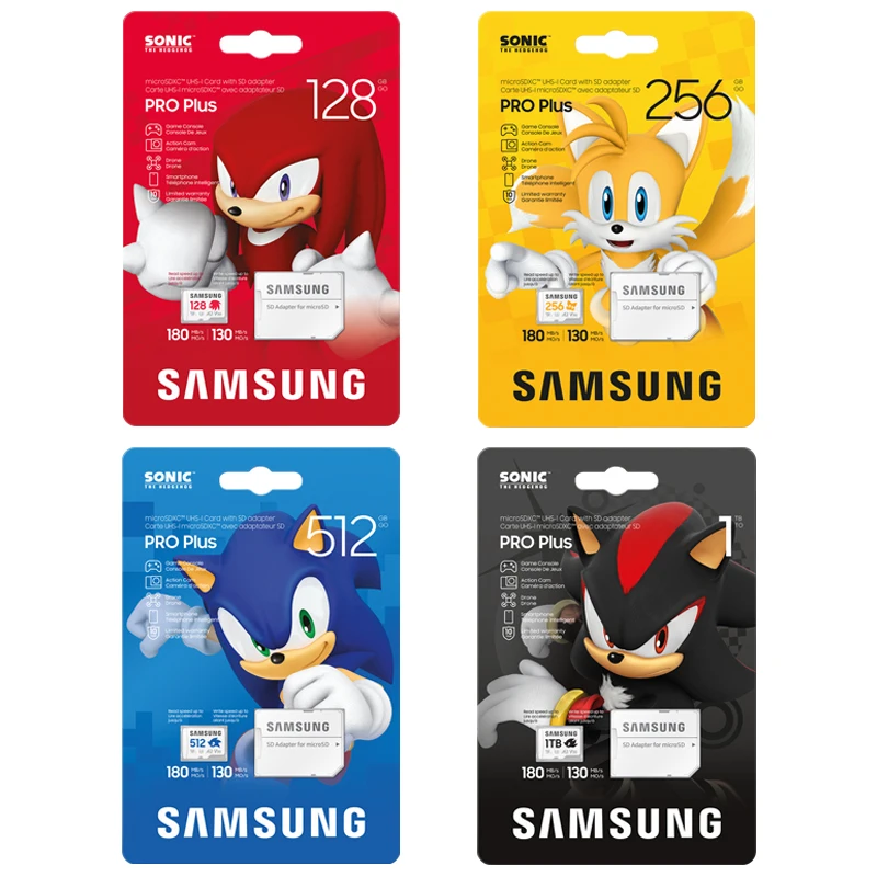 SAMSUNG PRO Plus Micro SD Micro SD/TF Card 256gb 128gb 1Tb Flash Micro Card 512GB A2 V30 U3 4K Memory TF Card Micro SD For Phone