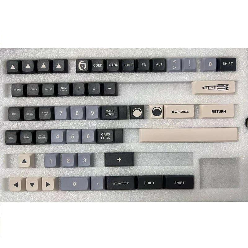GMK Apollo Keycaps XDA Profile PBT Dye Sublimation Mechanical Keyboard Keycap For MX Switch With 6.25U 7U spacebar 61/64/68/87