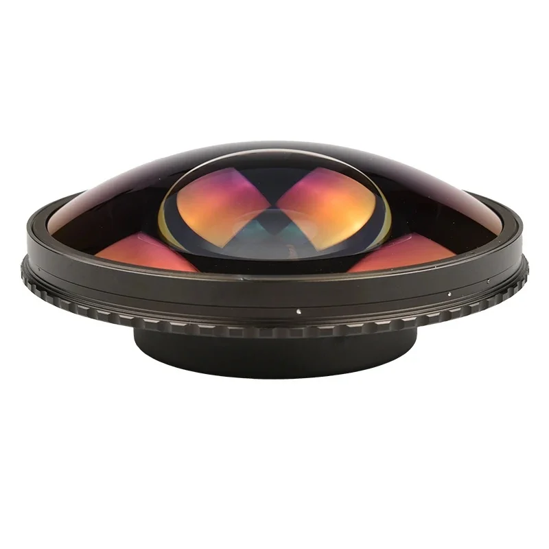 VLOGMAGIC 52MM / 58MM / 62MM /67MM / 72MM 0.3X Ultra Fisheye brede lensadapter met kap alleen voor videocamera's camcorders - afbeelding 2