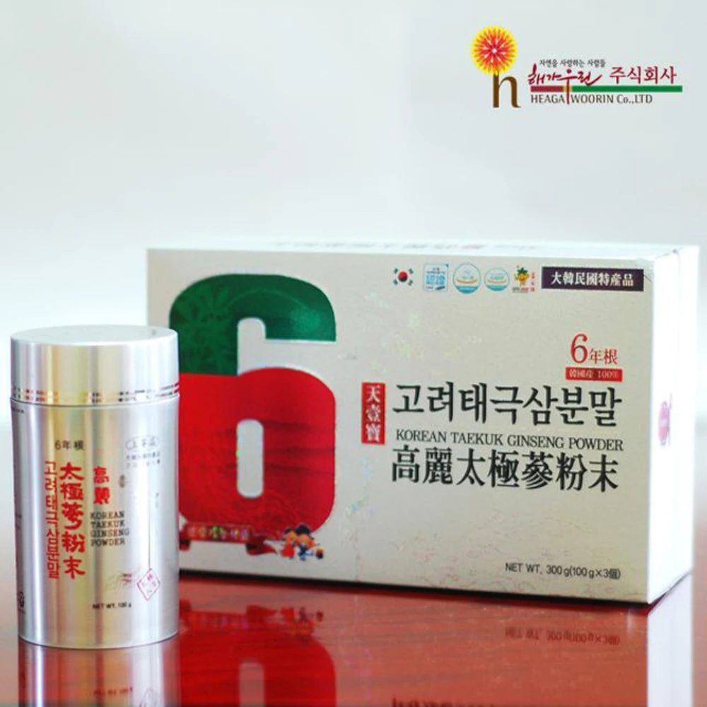 300g 6 years old Taegeuksam powder (100% Taegeuksam powder)