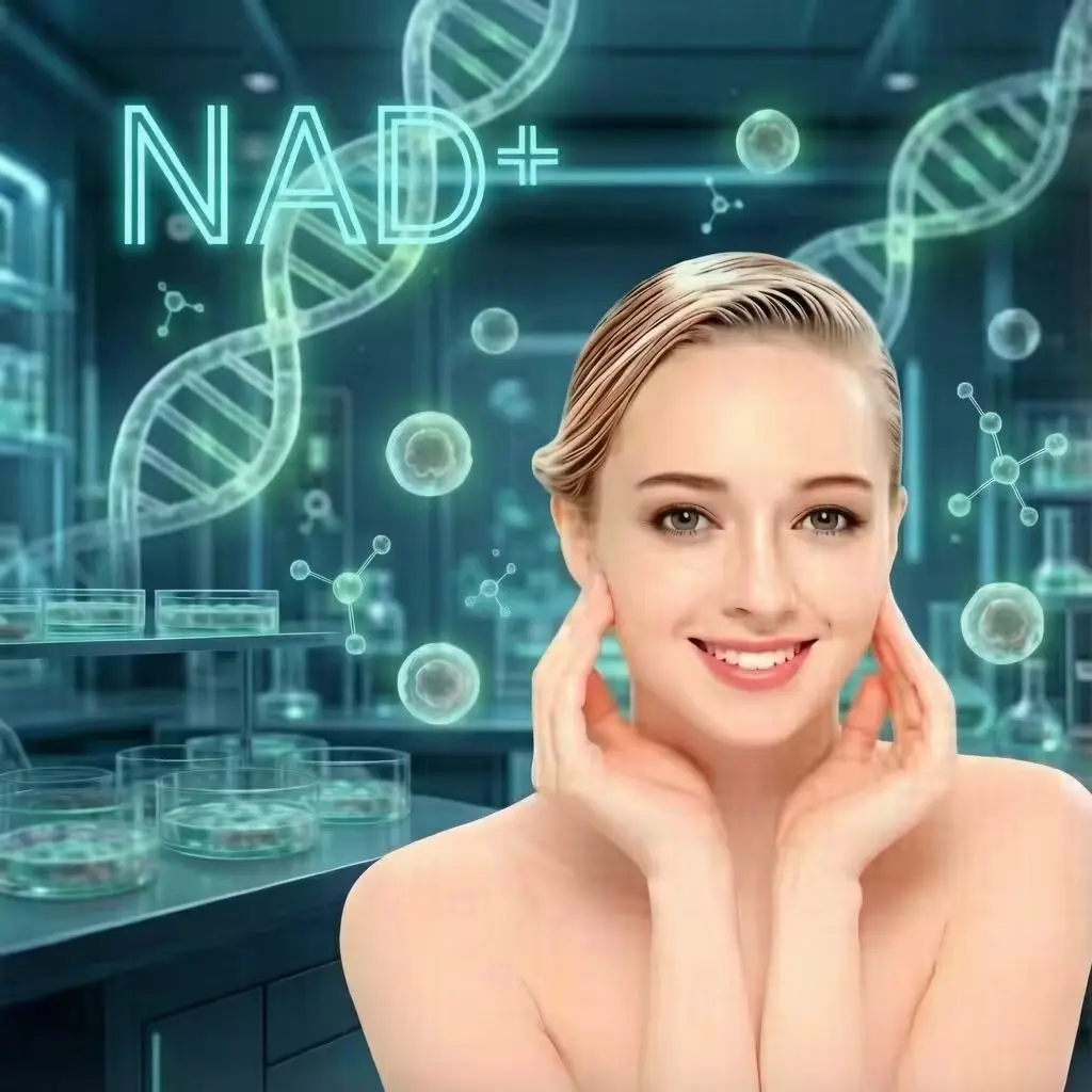 High-quality NAD freeze-dried powder for repairing skin damage (cap color selected at random)