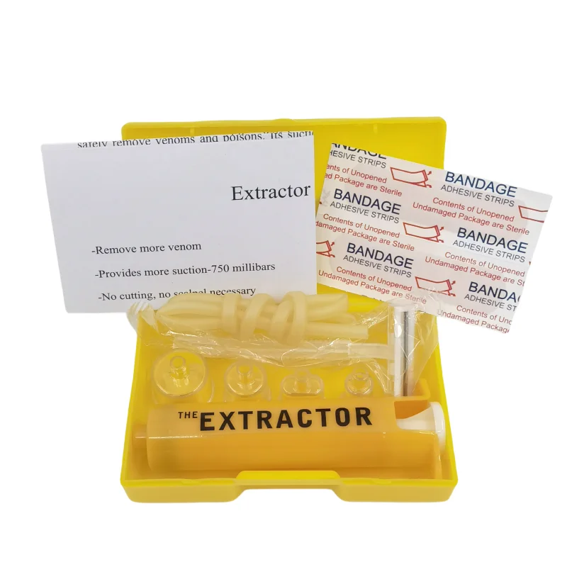 Venom Extractor Snake Insect Bite First Aid Kit Outdoor Emergency Survival Rescue Wild Venomous Bee Bite Vacuum Detox Pump