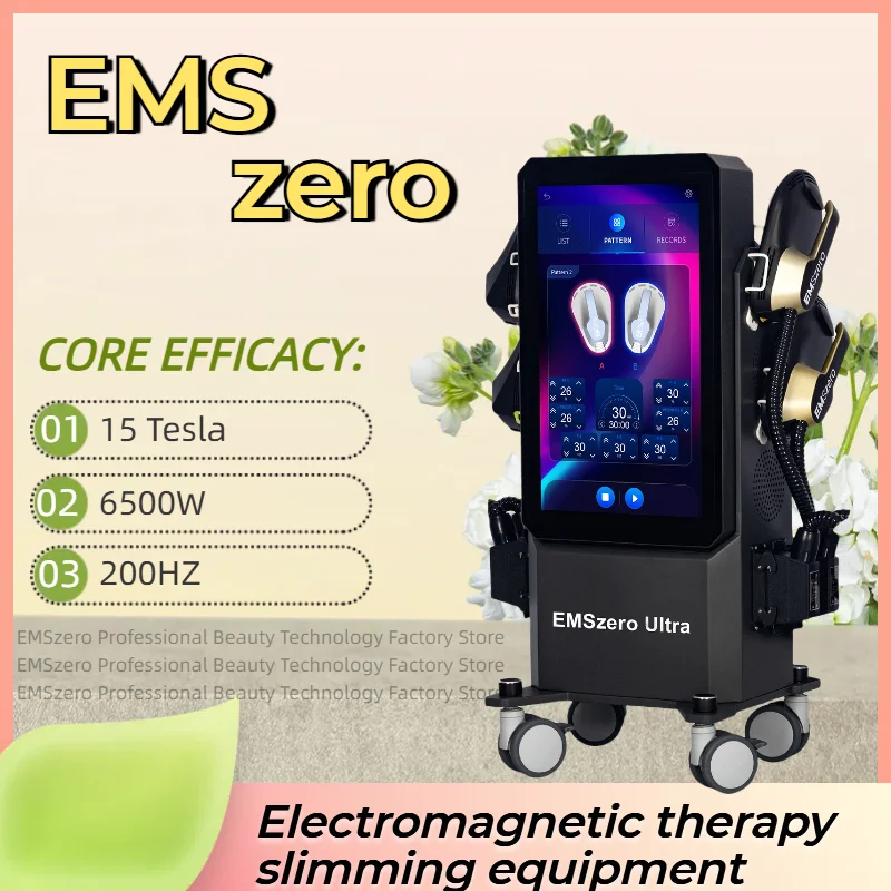 

EMS Sculpt Machine Neo RF 6500W HI-EMT EMSZERO Body Fat Sculpting Electromagnetic Slimming Muscle Stimulation Salon