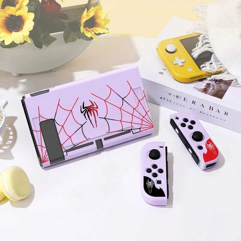 Étui de protection Demi Spider Spider pour Switch Oled, couverture mince en TPU souple pour Console Nintendo Switch, accessoire de jeu NS