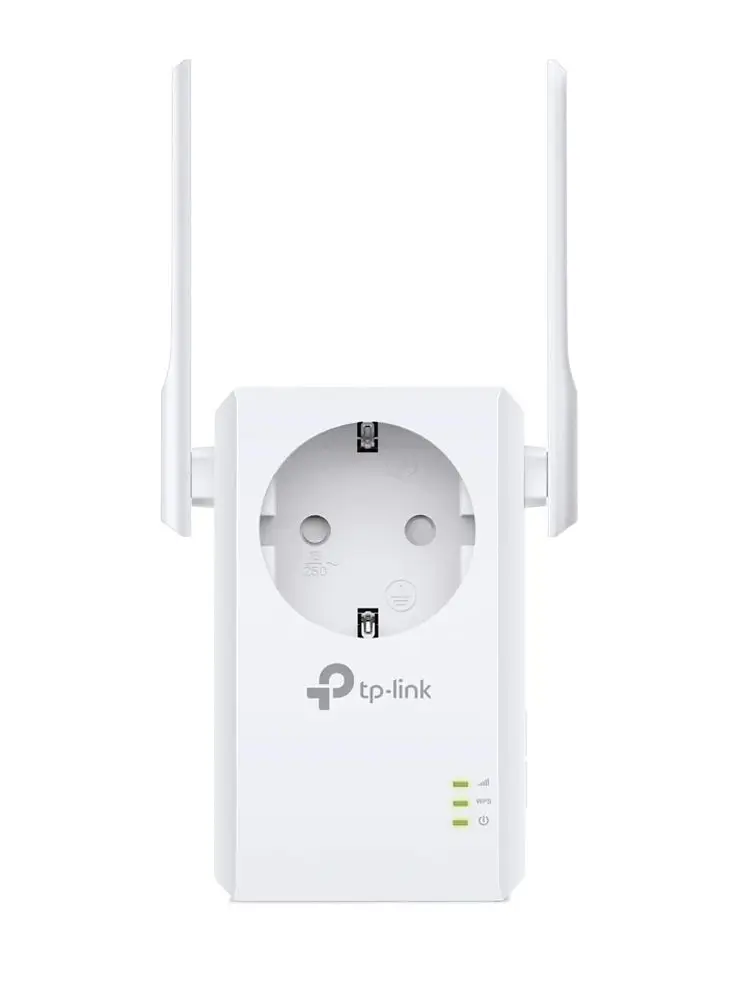 TP-Link TL-WA860RE Range Extender, 300 Mbps N Wireless Plug Socket Dual Antenna Range Extender