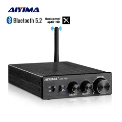 AIYIMA Audio A07 Pro 300Wx2 Stereo Power amplifier Update New TPA3255 Class D Bluetooth QCC304X Aptx Amp RCA for Home Speaker
