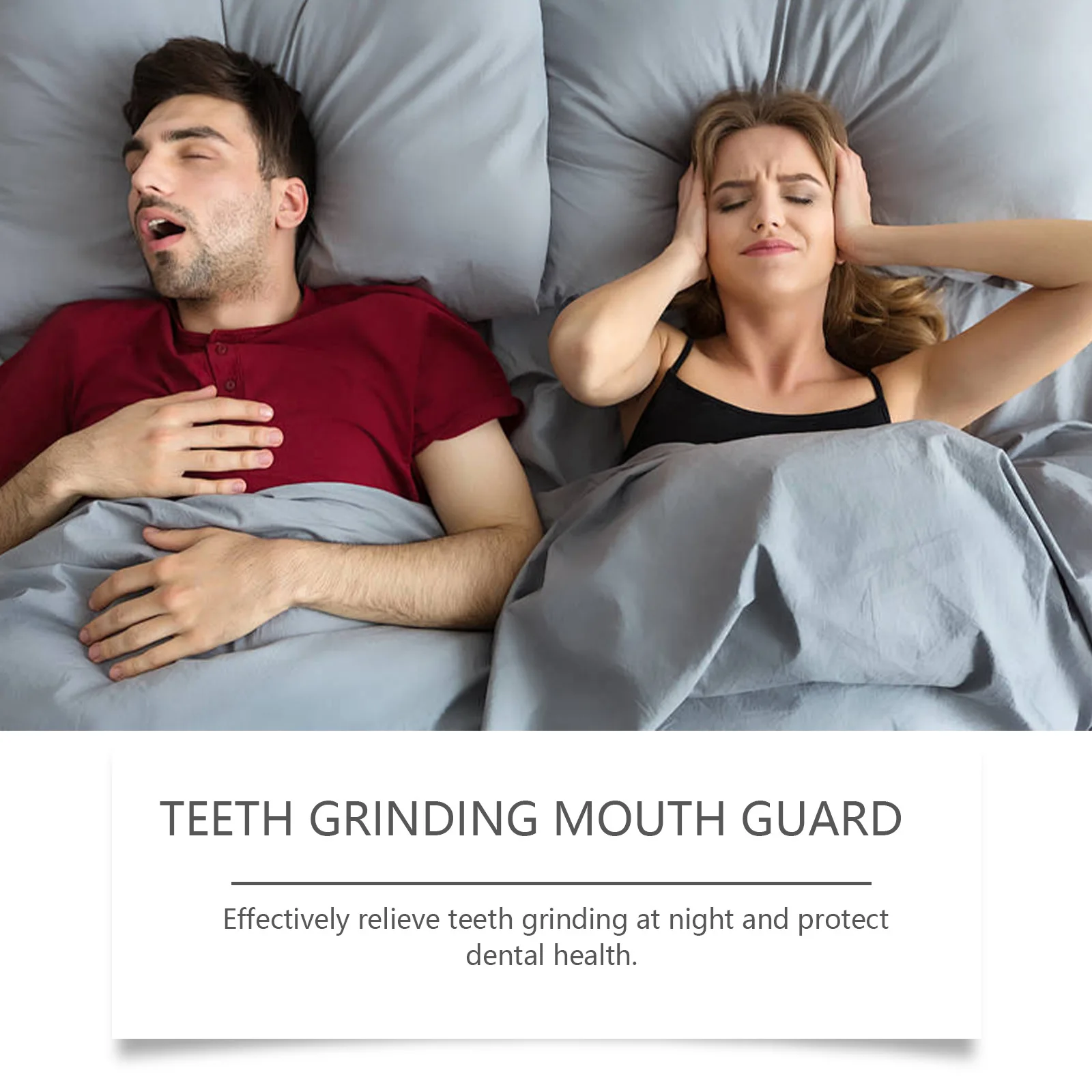 Oralhoe 1pc 歯科ナイトガード研削歯保護口腔衛生ケア抗いびきシリコーン歯科リテーナー夜の歯ガード