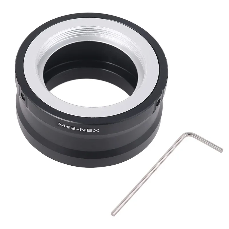 Adapter konwertera obiektywu M42 śrubowego do montażu NEX-5 NEX-3 NEX-VG1 — zdjęcie produktu 7