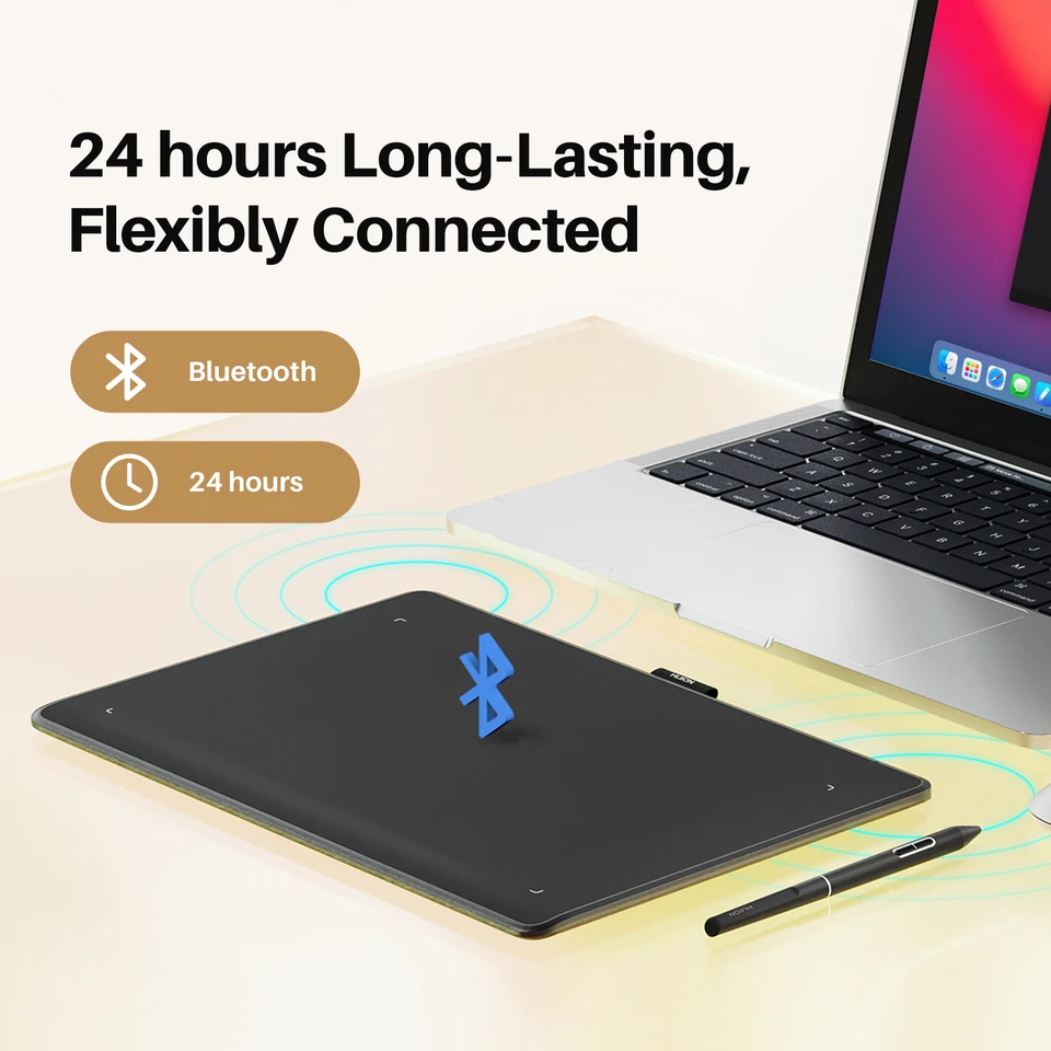 新品未開封☆INSPIROY FREGO M L610 ペンタブレット 本体 Inspiroy Frego Mは、Bluetoothを介してPCやノートパソコン