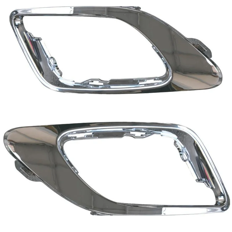 Fog Headlight Frame Right Left Protector Grill For Renault Fluence 2013-2016 Abs Chrome or Black 261A23821R 261A32113R