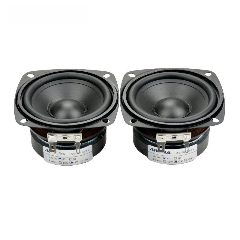 AIYIMA 2 pièces haut-parleurs portables Audio 3 pouces 4 8 Ohm 15W étanche gamme complète basse haut-parleur extérieur pour Home cinéma bricolage