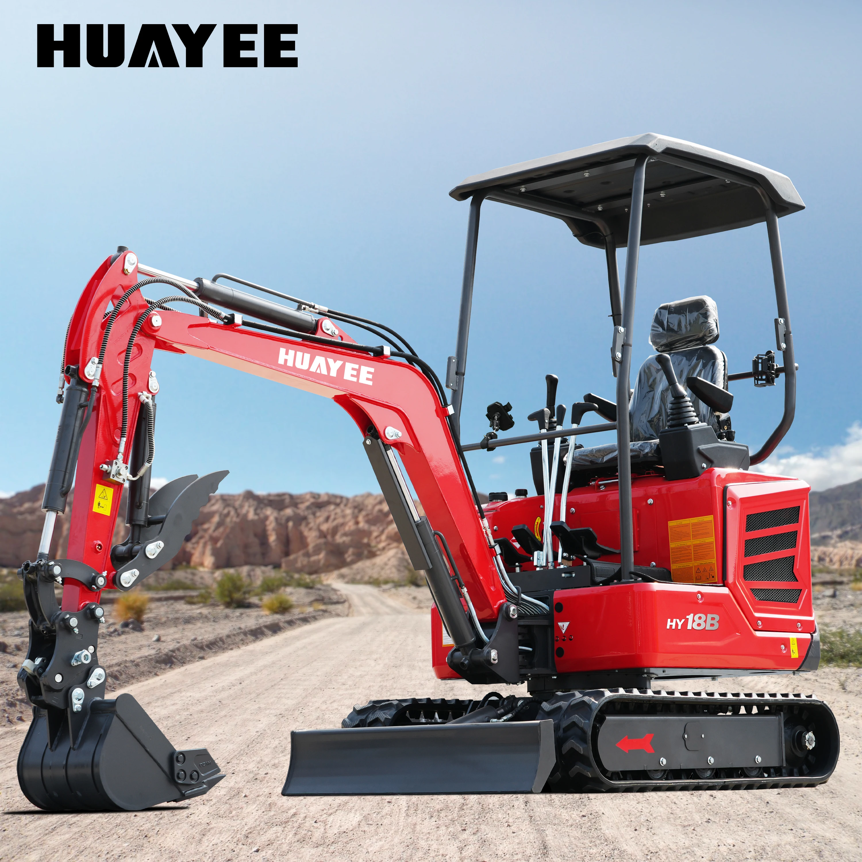 Motor Diesel Excavator with Hydraulic System Kubota Engine Customizable US