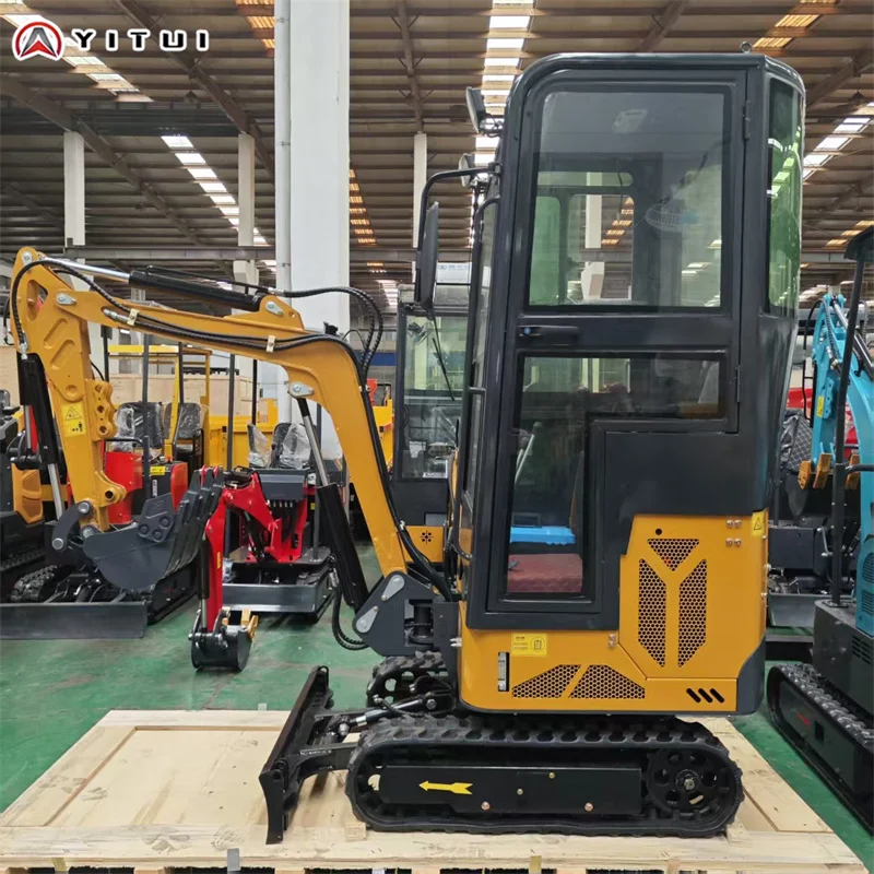 

Mini Excavator Can Install Air Conditioning Kubota Engine Supports Customized Mini Excavator