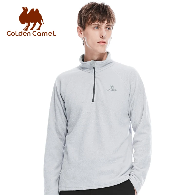 Goldencamel Men Fleece Jacket Outdoor Sports Climbing Trekking Camping Windbreaker Male Warm Coats Outwear