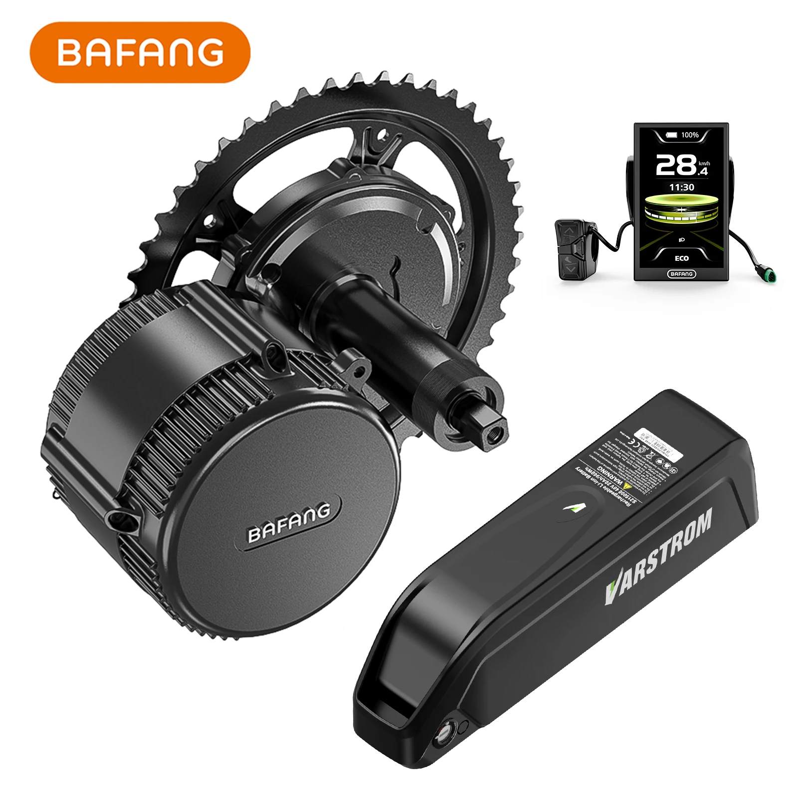 Bafang 750W 48V Kit Mittelmotor Elektrofahrrad eBike Umrüstsatz