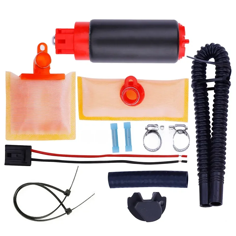 Pompe à carburant à haut débit Compatible 340LPH E85 "remplacer Walbro 255LPH GSS342" pour Honda VW BMW Chevrolet Dodge