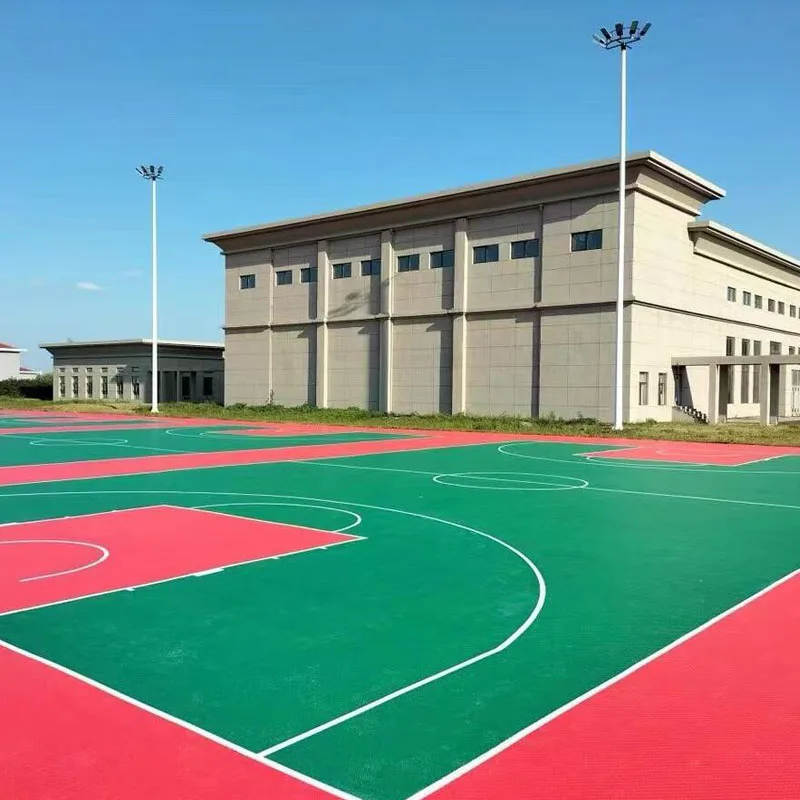 

Beable Outdoor Multisport PP Interlocking Portable Sport Court Material Plastic Tiles Temporary Basketball Tennis Flooring