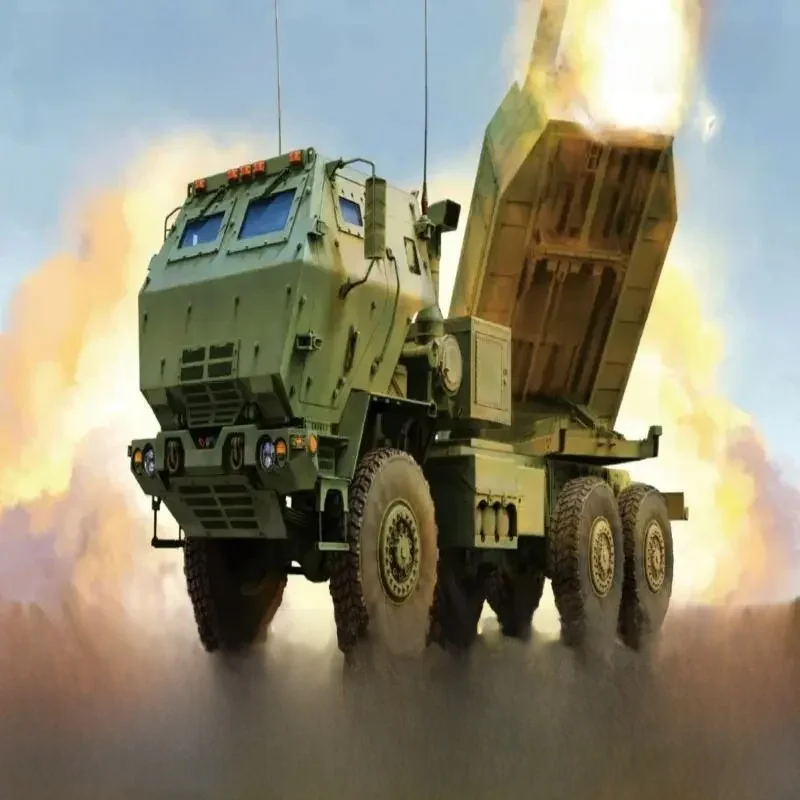 MENG 72-004 1/72 Kit de modèle de système de fusée d'artillerie à haute mobilité américaine M142 HIMARS