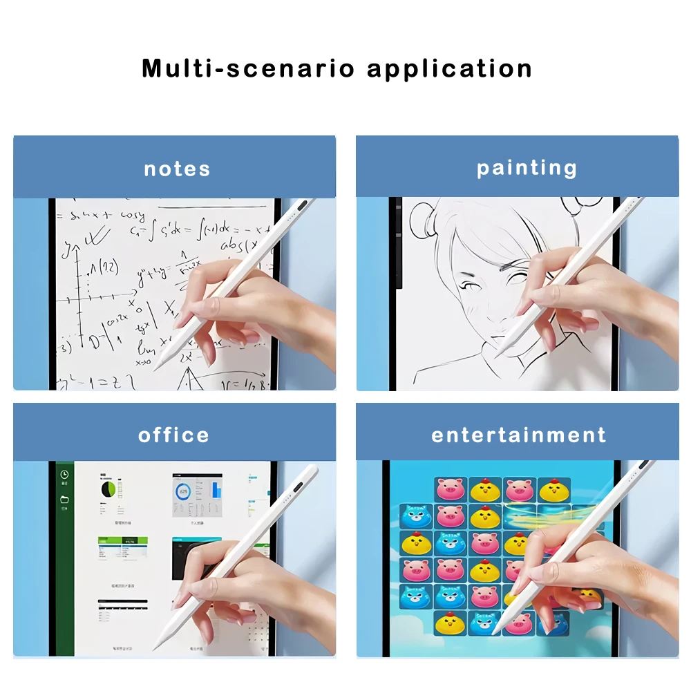 タブレットタッチスクリーンペン,ワイヤレス磁気吸引ペン,iPad,Samsung,Android,Windows,Huawei,iOSと互換性があります