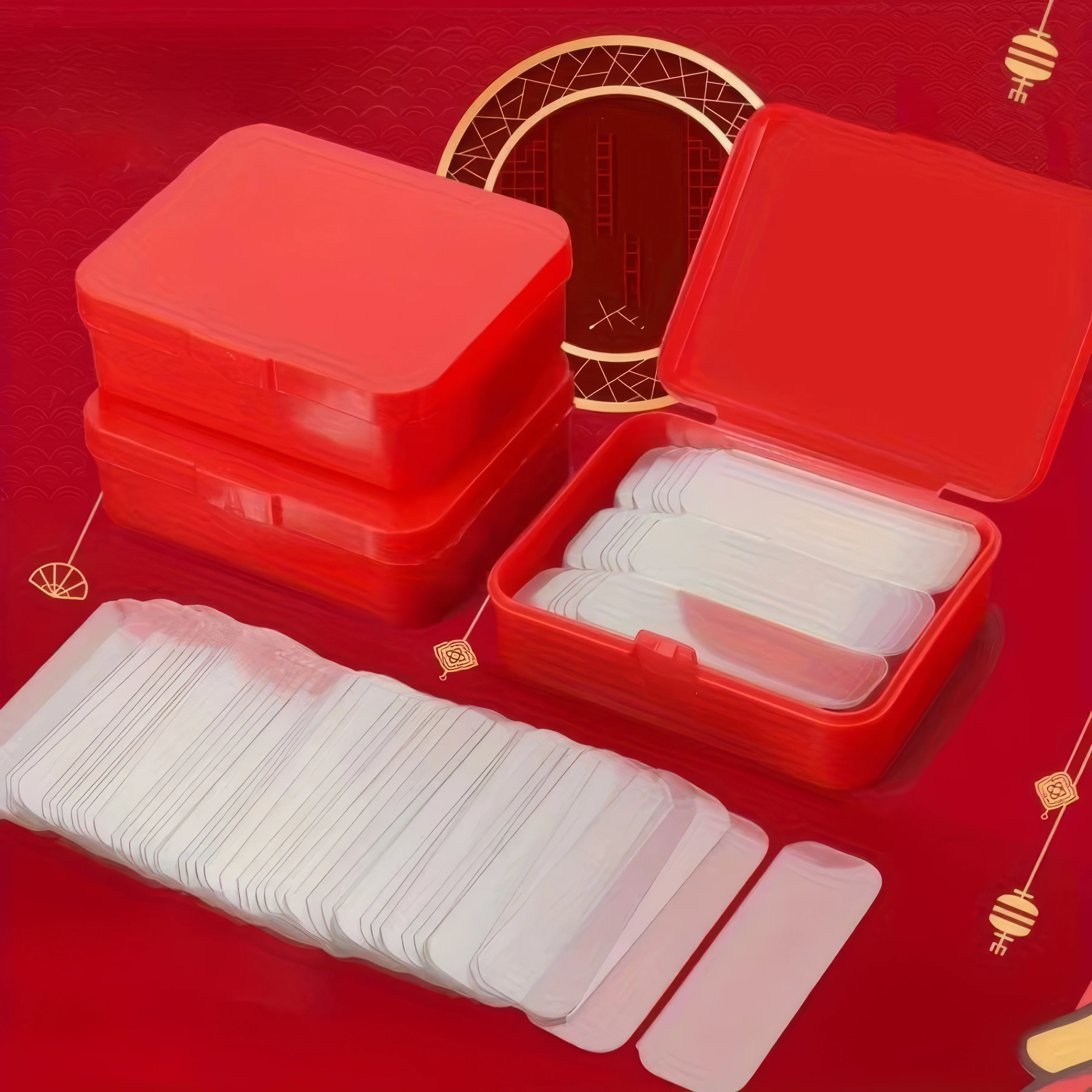 4 Boxes/240 Pieces of Transparent Double-sided Tape, Reusable, Suitable for Decoration and Home Essentials