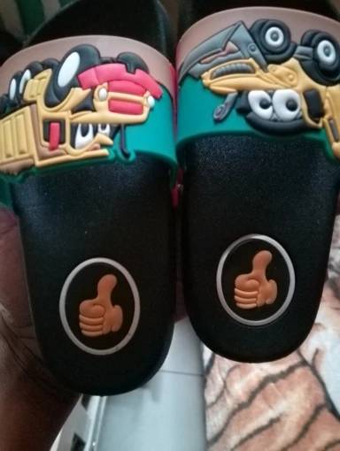 New2024 summer children slippers Kids shoes Cartoon slippers Soft soled anti-skid sandals kids shoes zapatos niña chausson photo review