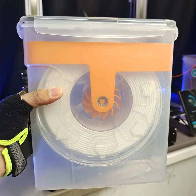 

3D Printer Filament Dryer Box Good Sealing Dustproof Food Storage Container Multifunctional Pantry Cereal Barrel Kitchen Office