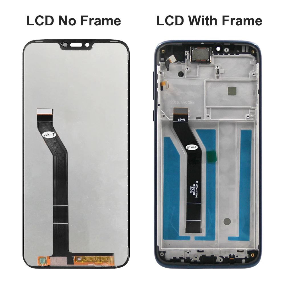 For Motorola Moto G7 Power LCD Display Touch Digiziter Assembly Replacement For Moto G7 Power XT1955, XT1955-4 Screen