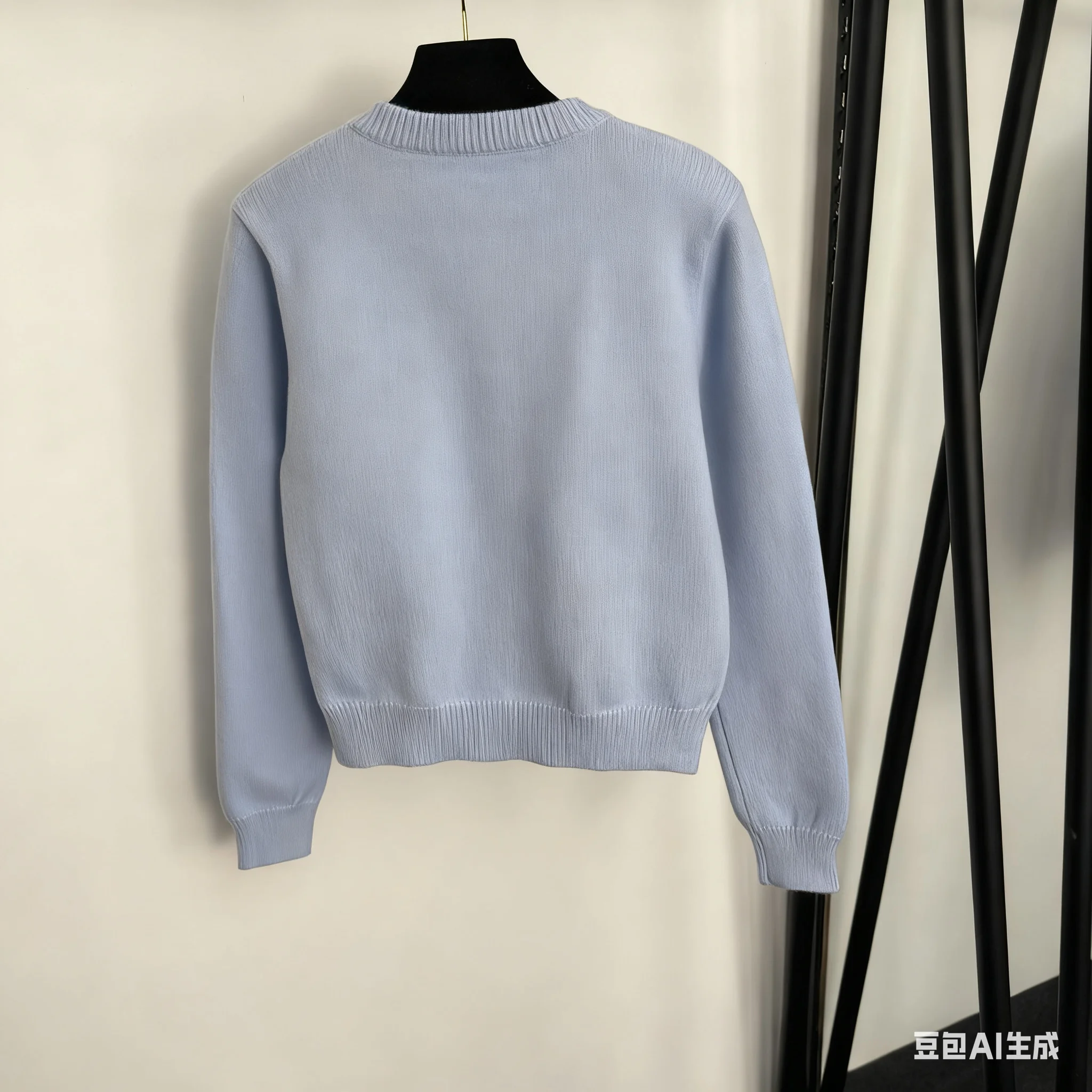 2025 Spring Ball Women's Round Neck Long Sleeve Knitted Cardigan HL163