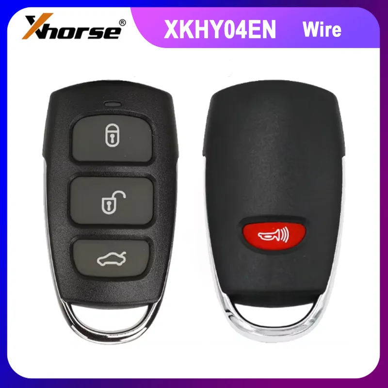 

1/2/5PCS Xhorse XKHY04EN Universal VVDI Wire Remote Key 4 Buttons Car Remote Key for VVDI Mini Key Tool VVDI2