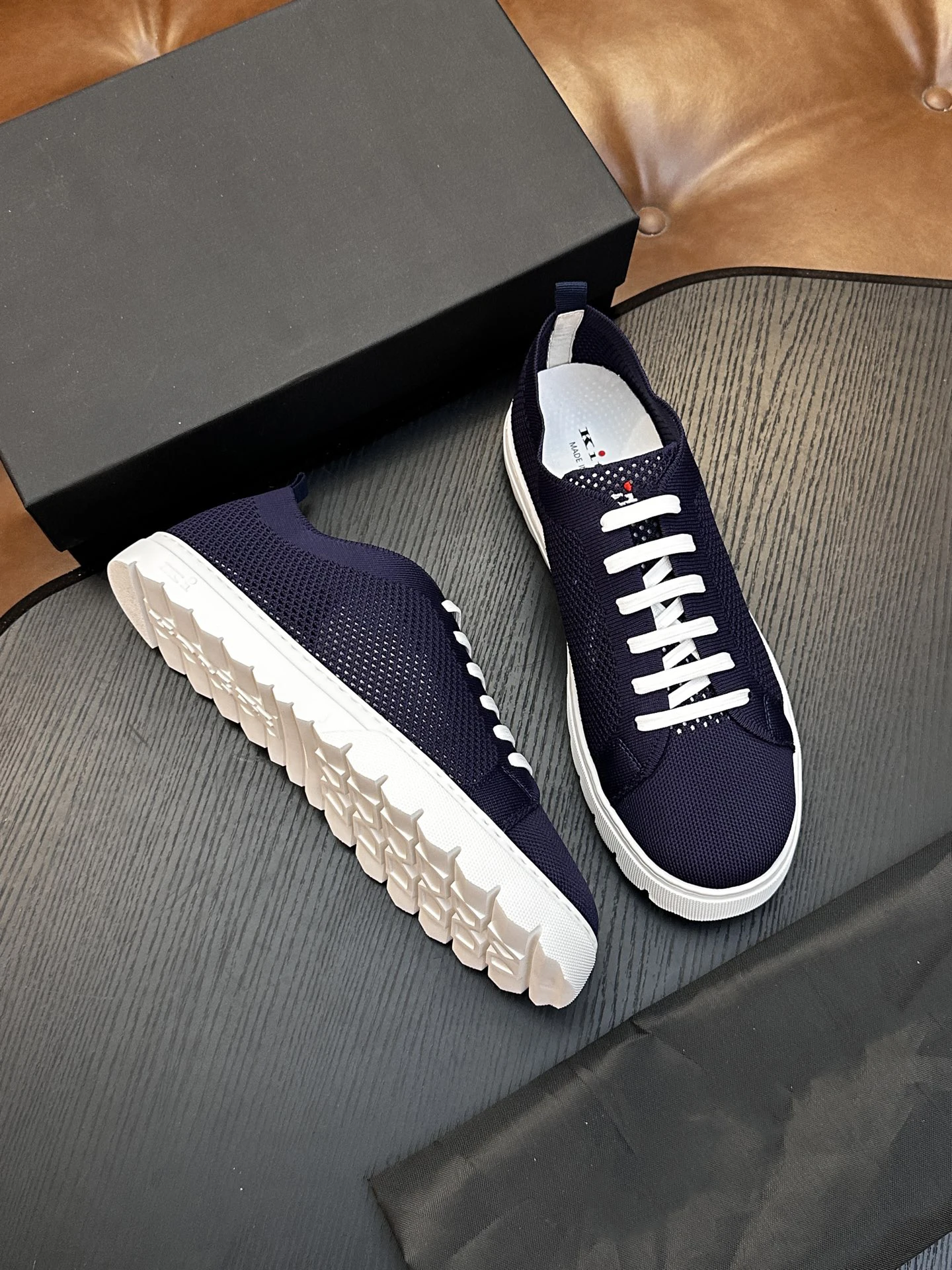 OECHSLI Shoes Cowhide 2026 new soft business breathable sports Comfortable soft Knitted quality Men‘s European big size 38-47