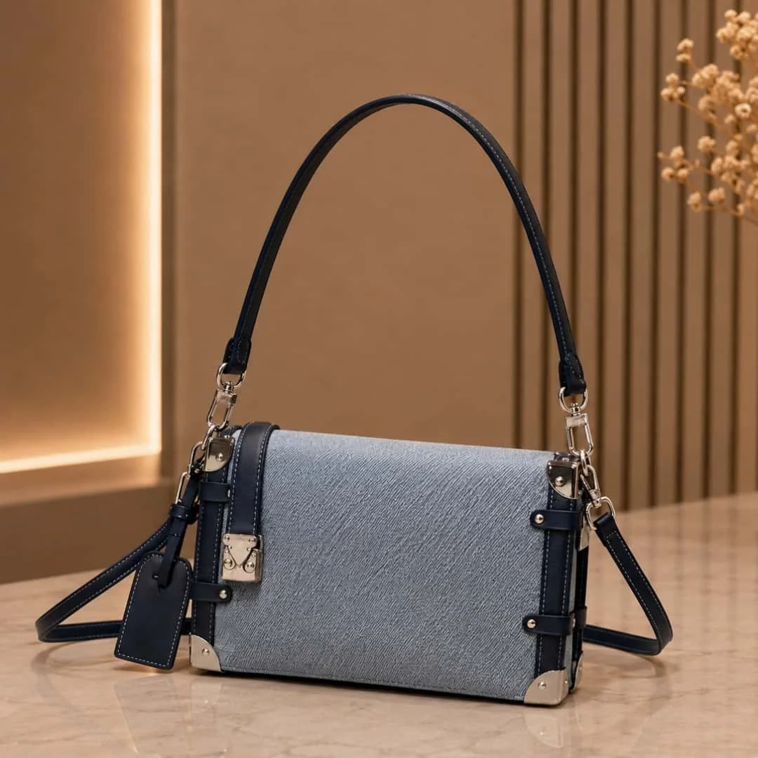65-2026 New Classic Luxury Shoulder Bag/Handbag. (See Details Below) Dimensions: 23.5 x 16 x 8.5 cm