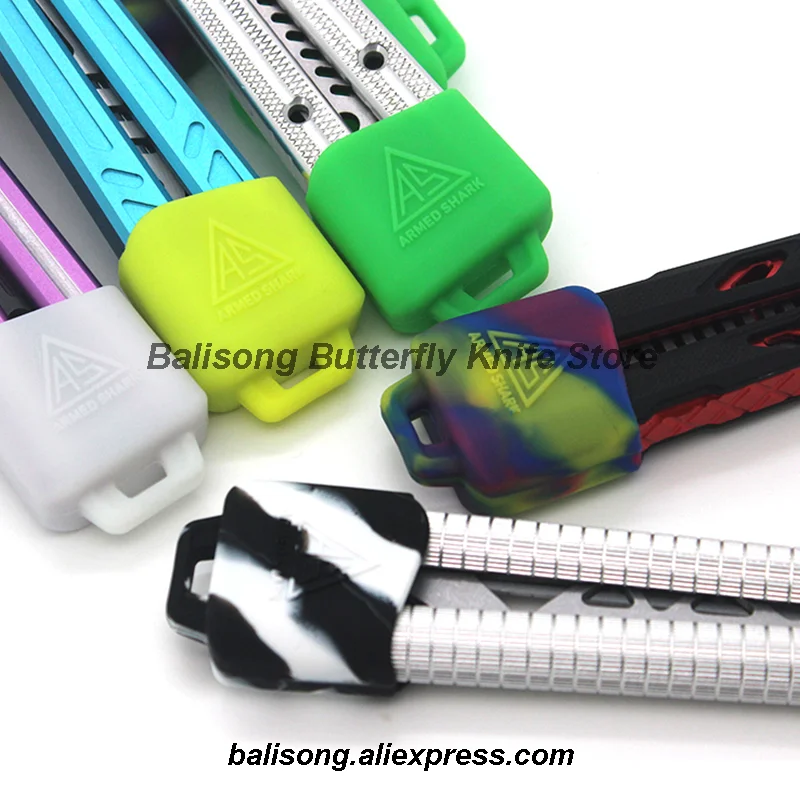 

ARMED SHARK Butterfly Knife Silicone Cover Balisong Storage Case Scabbard