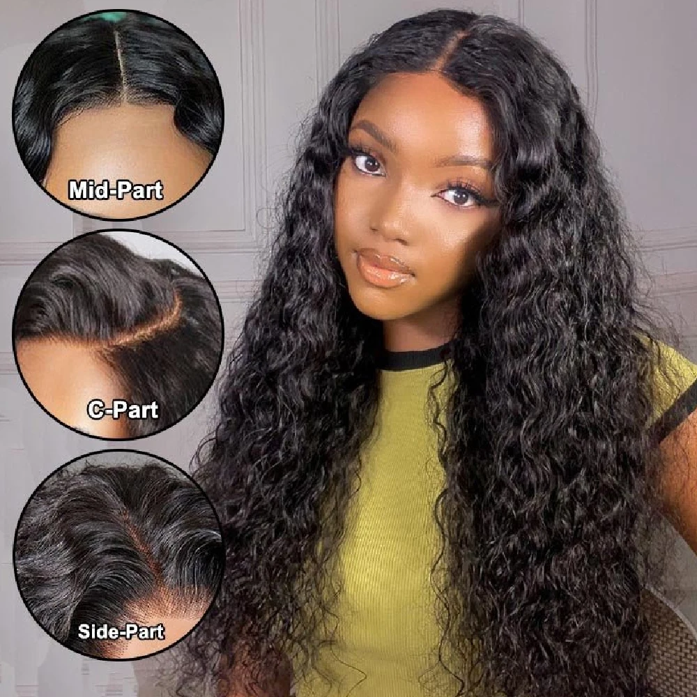 接着剤不要の人毛ウィッグ、プレプラッキング済み、プレカット済 - Glueless Wear And Go Human Hair Wig のレビューと価格