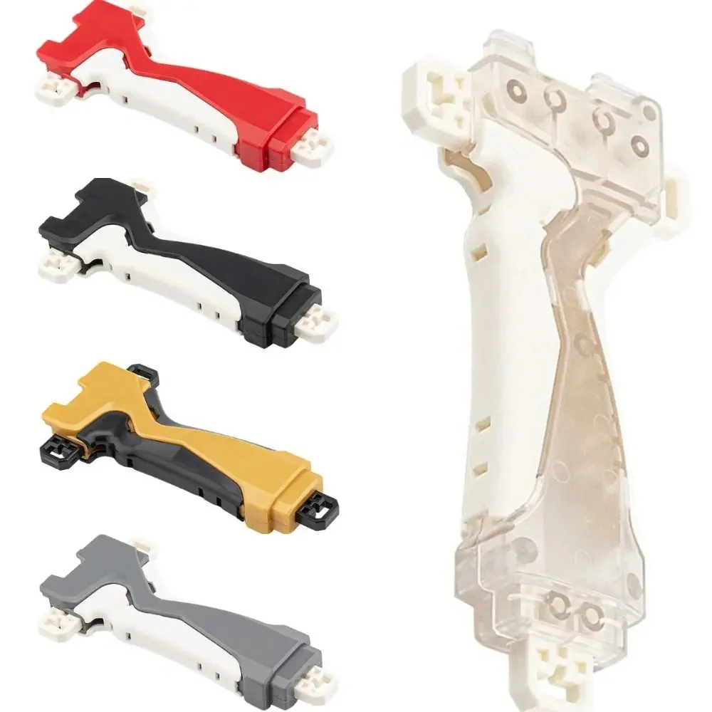 Nouveau toupie bidirectionnelle lanceur d'éclatement jouets de démarrage Anime lanceur gyroscopique toupies bricolage poignée poignée enfants