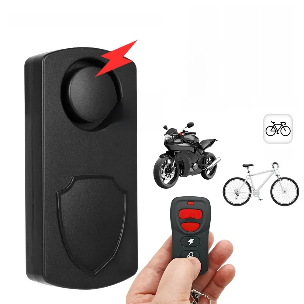 AliExpress Bike Alarm Wireless Waterproof Motorcycle Electric Bicycle Anti Lost Alarm Remote Security Burglar Vibration Detector