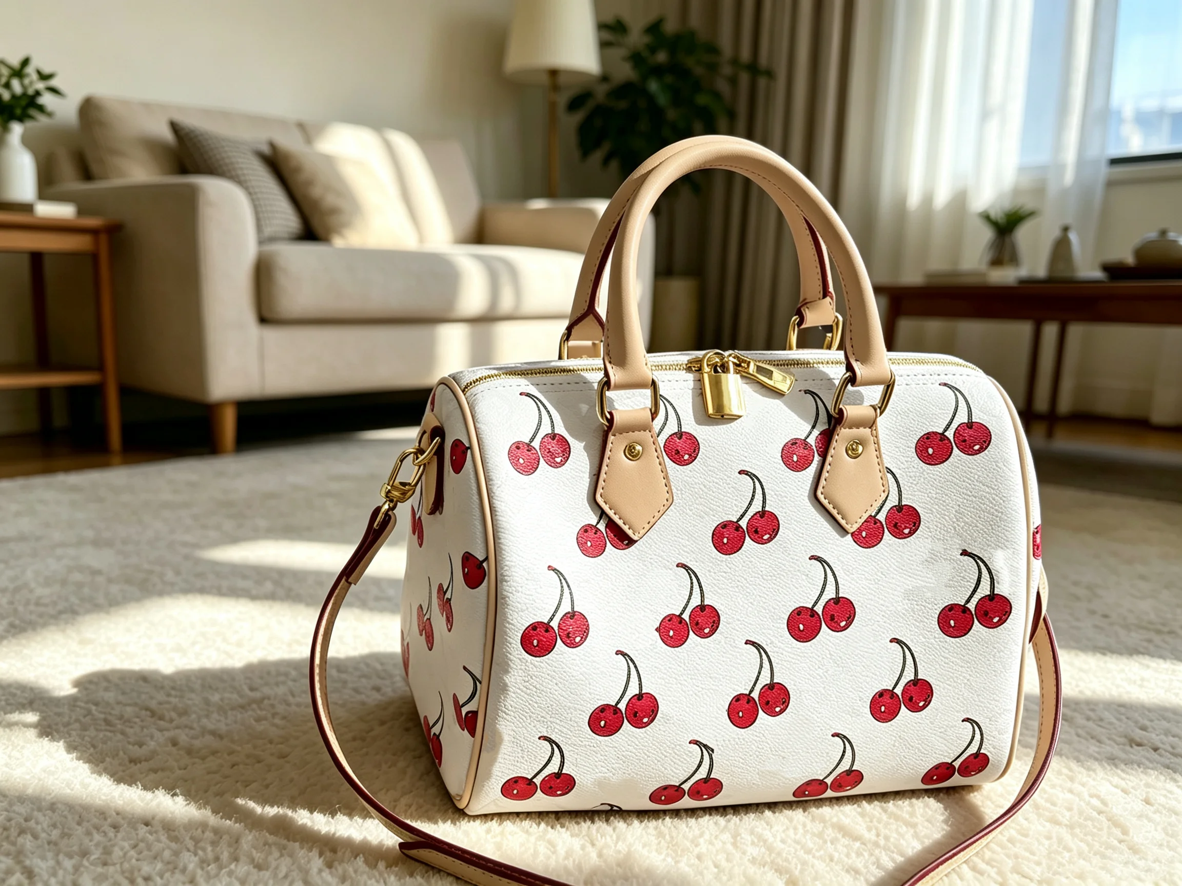 2026 Size: 25x19 cm NO BOX New Model - Versatile and Fashionable PU Leather Bag - Durable, High-Quality and Affordable