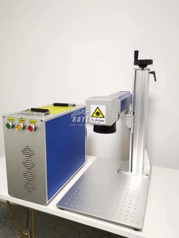 آلة الوسم بليزر الألياف JPT الملونة 80 وات Mopa M7 في بيع مصنع ليزر CN