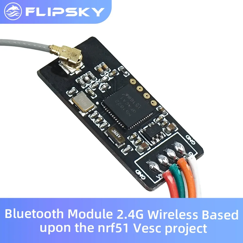 

Беспроводной модуль Bluetooth Flipsky 2,4G для инструмента VESC и VESC, модуль Bluetooth nrf51_Vesc Project ESK8