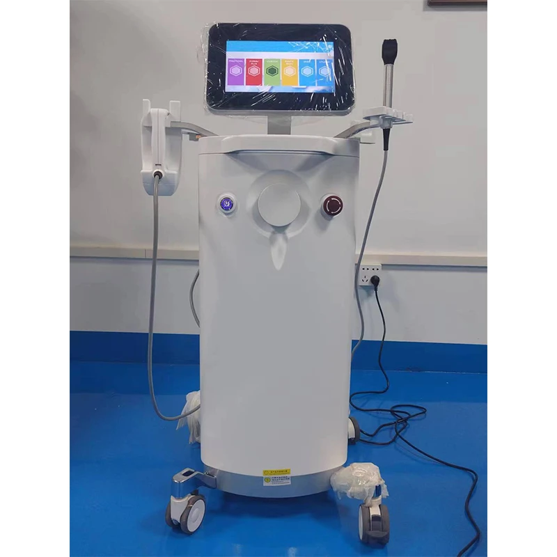 

Hot Selling 2 in 1 Diamond Superplasticity Body Slimming Face Lifting Machine Skin Tightening