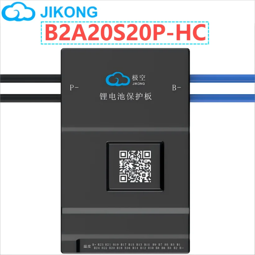 Jk Bms B2A20S20P 200A with CAN Heat BT Active Balance 2A Smart Bms 8S 12S 13S 14S 16S 17S 20S 22S 24S Lifepo4 Li-Ion Lto Battery