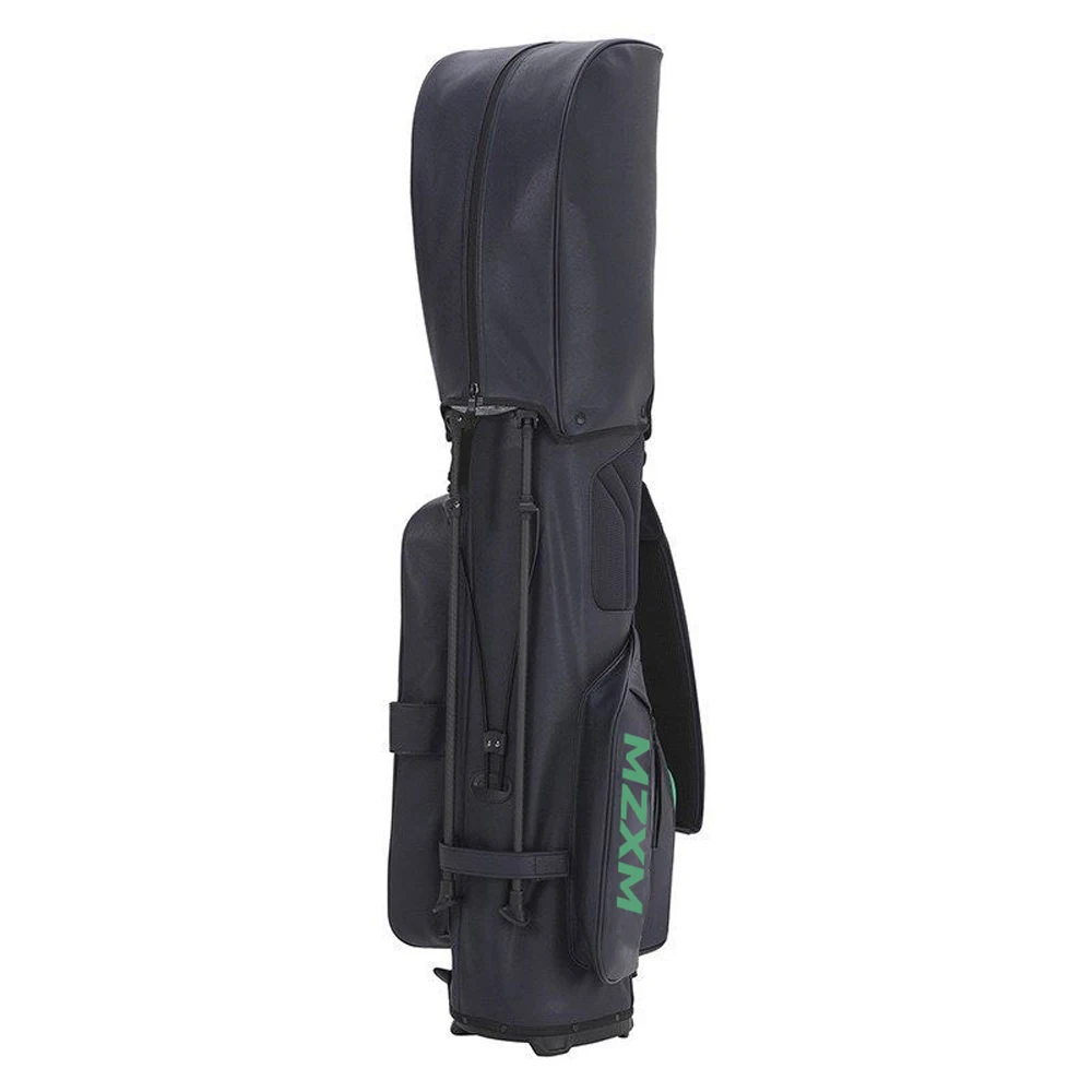 2024 Golf Bag with Basic Color 2 Covers 4 Ways Multi-Function Golf Caddy Bag PU Equipment High Quality Men's Golf Club Bag