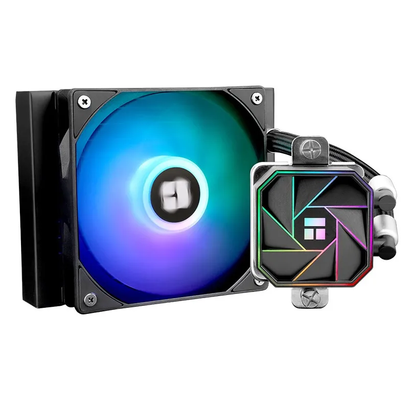 Thermalright AQUA ELITE CPU 120 V3 ARGB, semua dalam satu berpendingin air 120mm Radiator pendingin cair CPU AIO terintegrasi Intel 1700 AM5
