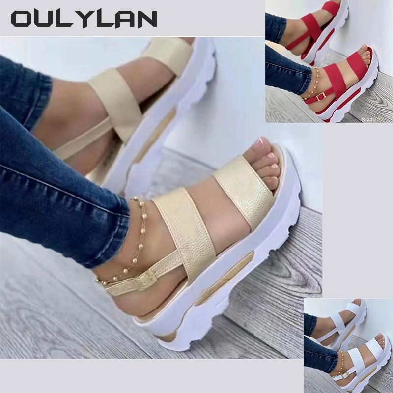 Wedges Shoes NEW Women Sandals Lightweight Summer Sandals Platform Shoes With Heels Sandalias Mujer Casual Summer Shoes Ladies